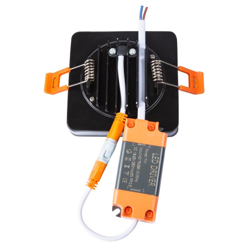 Встраиваемый светодиодный светильник Arte Lamp Tabit A8432PL-1BK фото 4