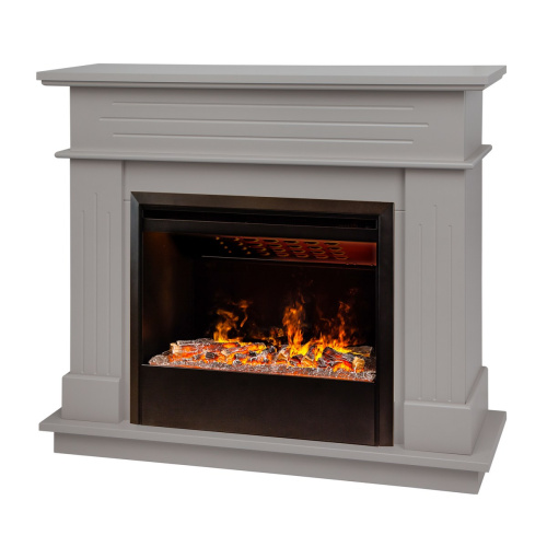 Электрокамин RealFlame Regent 26 BG кашемир с очагом 3D Helios 26 SBG фото 7