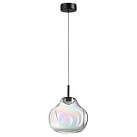 5097/4LB PENDANT ODL25 363 черный/бензиновый/металл/стекло Подвес LED 4W 4000K 388Лм VASO