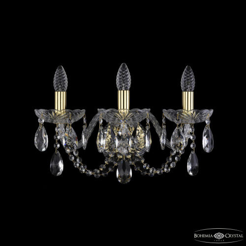 Бра хрустальные 1402B/3/160/XL G Bohemia Ivele Crystal (Богемия Ивеле Кристалл) Бра хрустальные 1402B/3/160/XL G Bohemia Ivele Crystal (Богемия Ивеле Кристалл)