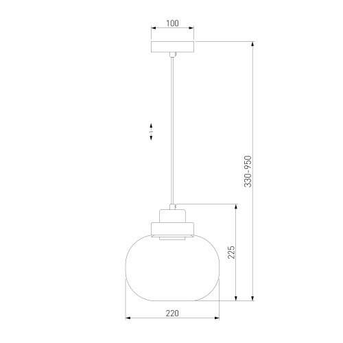 Подвесной светильник 50241/1 LED дымчатый фото 3 Подвесной светильник 50241/1 LED дымчатый фото 3