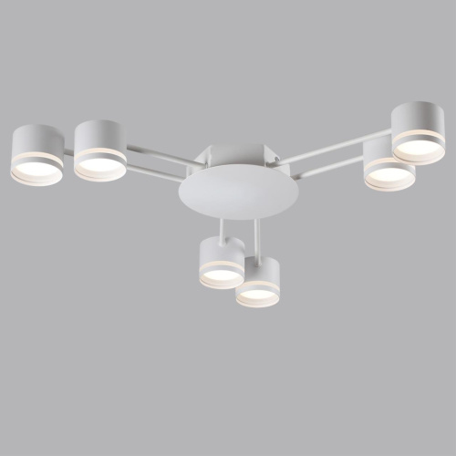 8235/6C COMFI LN26 242 белый, металл Люстра потолочная LED GX53 6*12W 220V GARETA фото 4 8235/6C COMFI LN26 242 белый, металл Люстра потолочная LED GX53 6*12W 220V GARETA фото 4