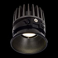 ST851.438.12.1 Светодиодный модуль Черный LED 1*7W 3000K 560Lm Ra>90 36° IP20 D69xH75 220-240V SHIFT