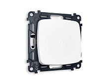 Комплект механизма 1-кл проходного выключателя AMBRELLA VOLT с подсветкой 5600K OMEGA Белый матовый QUANT (OP1220, VM105, G25W) MO122035