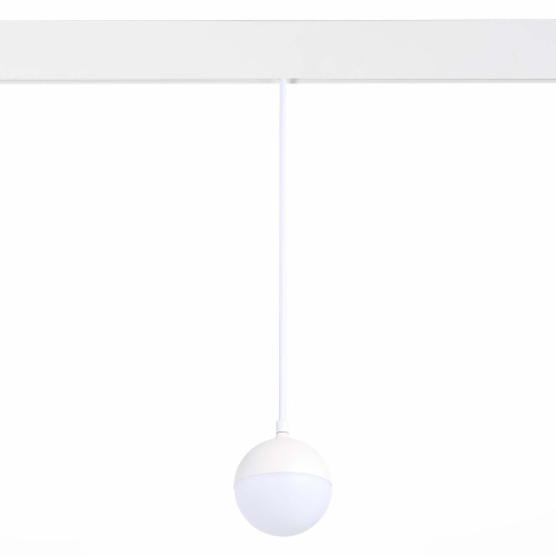 ST358.533.07 Магнитный трековый светильник подвесной Белый LED 1*7W 3000K 520Lm Ra>80 120° IP20 D90x SKYLINE 48 фото 3