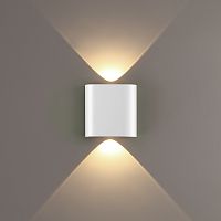 7192/2WL HIGHTECH ODL27 Настенный светильник белый/металл IP20 LED 2W 3000K 220V MAGNUM