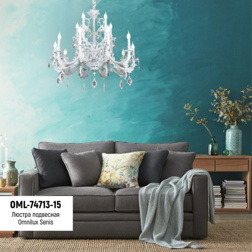 Люстра подвесная OML-74713-15 фото 4 Люстра подвесная OML-74713-15 фото 4