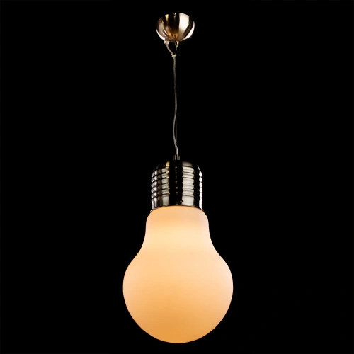 Подвесной светильник Arte Lamp EDISON A1403SP-1SS фото 2 Подвесной светильник Arte Lamp EDISON A1403SP-1SS фото 2