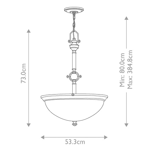 Подвесной светильник Hinkley Lighting, Арт. HK-MAYFLOWER-P-C фото 2
