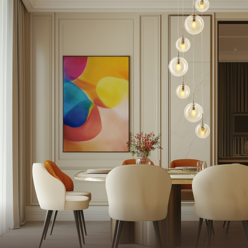 Citilux Томми CL102073 Люстра каскадная с янтарными шарами фото 9 Citilux Томми CL102073 Люстра каскадная с янтарными шарами фото 9