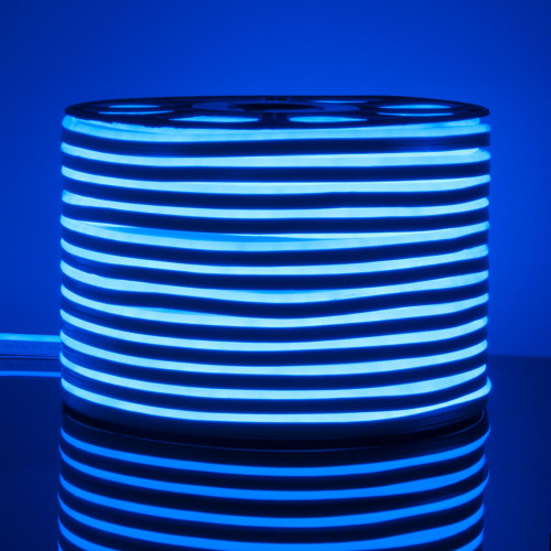 Светодиодный гибкий неон 220 В 9.6 Вт/м 120Led/м 2835 IP67, односторонний, синий, 50 м Гибкий неон 220V 9,6W 120Led 2835 IP67 односторонний синий, 50 м фото 3 Светодиодный гибкий неон 220 В 9.6 Вт/м 120Led/м 2835 IP67, односторонний, синий, 50 м Гибкий неон 220V 9,6W 120Led 2835 IP67 односторонний синий, 50 м фото 3
