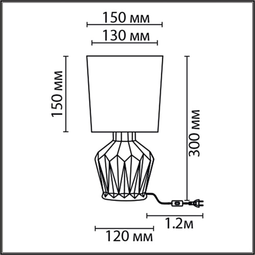 8226/1T MODERNI LN26 494 белый, керамика/текстиль Настольная лампа E14 1*40W 220V ORIGAMIA 8226/1T MODERNI LN26 494 белый, керамика/текстиль Настольная лампа E14 1*40W 220V ORIGAMIA