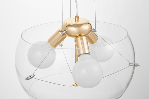 Подвесной светильник Lumina Deco Globo LDP 6018-400 PR+F.GD фото 4 Подвесной светильник Lumina Deco Globo LDP 6018-400 PR+F.GD фото 4