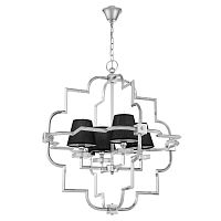 Подвесная люстра Lumina Deco Baltimore LDP 8020-4 CHR+BK