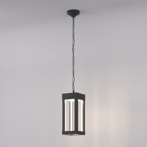 Уличный подвесной светодиодный светильник Frame LED IP54 1528 TECHNO LED серый фото 2