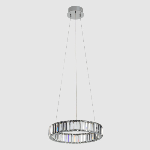 Citilux Чезаре CL338141 LED Люстра хрустальная с пультом Хром фото 2 Citilux Чезаре CL338141 LED Люстра хрустальная с пультом Хром фото 2