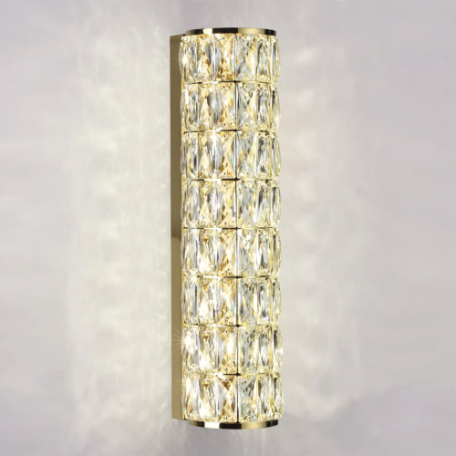 4926/8WL L-VISION ODL24 581 золото/металл/хрусталь Настенный светильник LED 8W 4000K 463Лм PANTA фото 3 4926/8WL L-VISION ODL24 581 золото/металл/хрусталь Настенный светильник LED 8W 4000K 463Лм PANTA фото 3