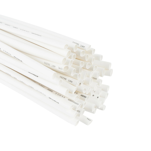 Термоусадочная трубка STEKKER 4,0/2,0 мм, длина 100 см., усадка 2:1, белый HST-420-100WH фото 2