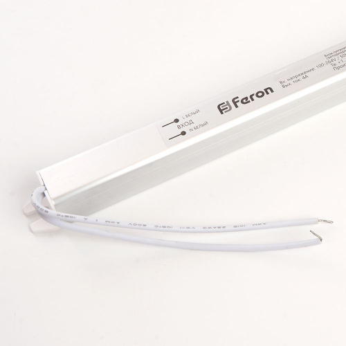 Трансформатор электронный для светодиодной ленты 36W 24V ( ультратонкий драйвер), LB001 фото 5