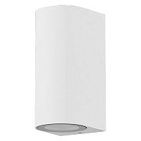 Светильник садово-парковый Feron DH023,на стену, GU10 MR11 230V, белый