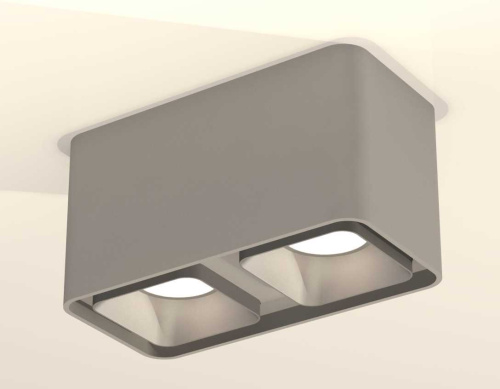 Комплект накладного светильника Ambrella light Techno Spot XS7852003 SGR/SSL серый песок/серебро песок (C7852, N7703) фото 3