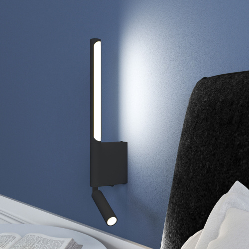 Настенный светодиодный светильник Sarca LED 40111/LED черный фото 2