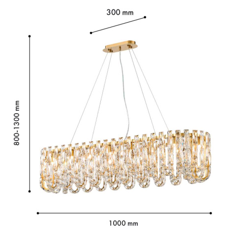 Подвесная люстра Favourite Infinity 4721-18P фото 3 Подвесная люстра Favourite Infinity 4721-18P фото 3
