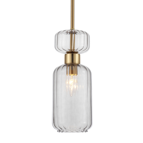 Подвесной светильник Escada 1141/1S E14*60W Antigue copper/Smoke фото 4