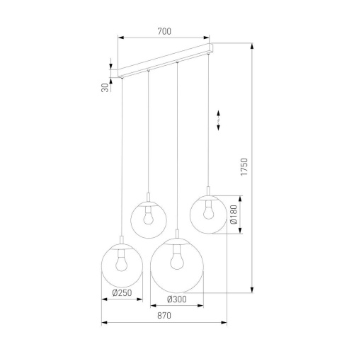 Подвесной светильник TK Lighting 4795 Esme фото 4 Подвесной светильник TK Lighting 4795 Esme фото 4