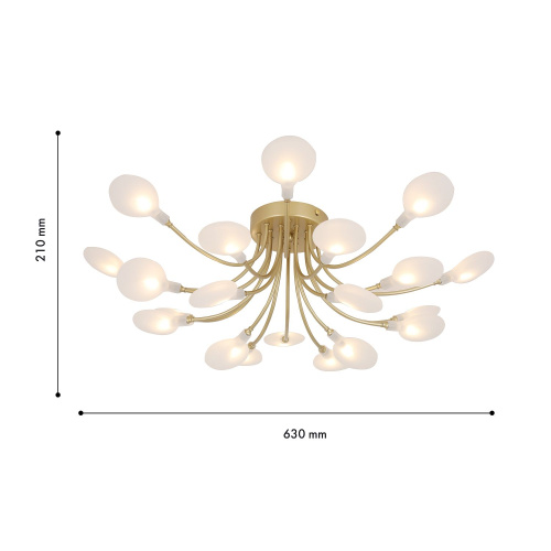 Потолочная люстра Favourite 4197-20C Скейн/Skein фото 3 Потолочная люстра Favourite 4197-20C Скейн/Skein фото 3