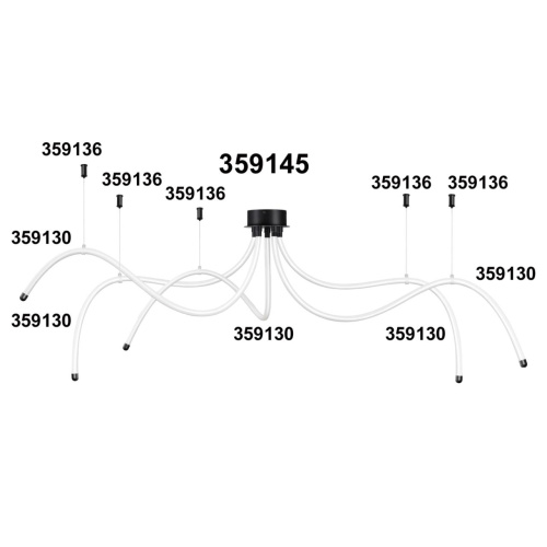 359145 KONST NT23 086 черный База для накладного монтажа светильников 359128-359133 IP20 70-200W 170-265V RAMO фото 4 359145 KONST NT23 086 черный База для накладного монтажа светильников 359128-359133 IP20 70-200W 170-265V RAMO фото 4