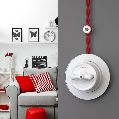 Рамка из стекла на 1 пост белый W0015101 фото 7