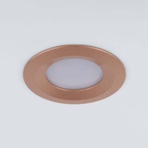 Встраиваемый точечный светильник 110 MR16 золотой фото 3