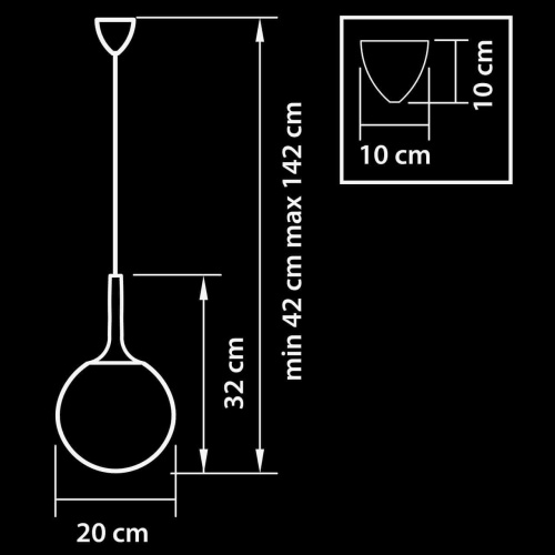 Подвесной светильник Lightstar Globo 813023 фото 4