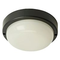 Светильник светодиодный пылевлагозащищённый Feron AL3005 в пластиковом корпусе 18W 6500K 220V IP65 черный