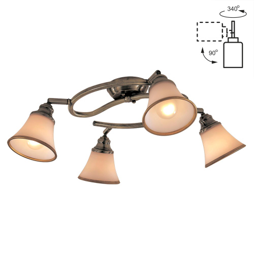 Citilux Прованс CL511143 Спот поворотный Бронза Citilux Прованс CL511143 Спот поворотный Бронза