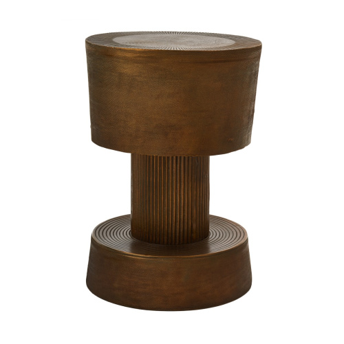 Приставной столик Bolt antique brass