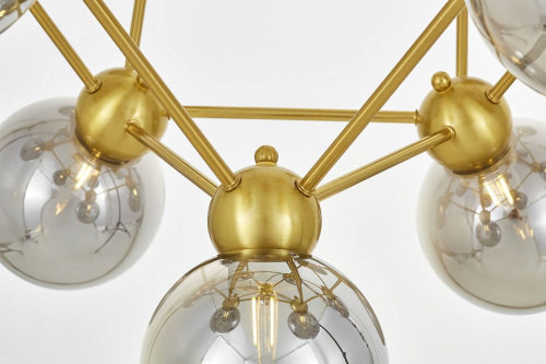 Подвесной светильник Lumina Deco Zodiak LDP 160N-12 MD+GY фото 4