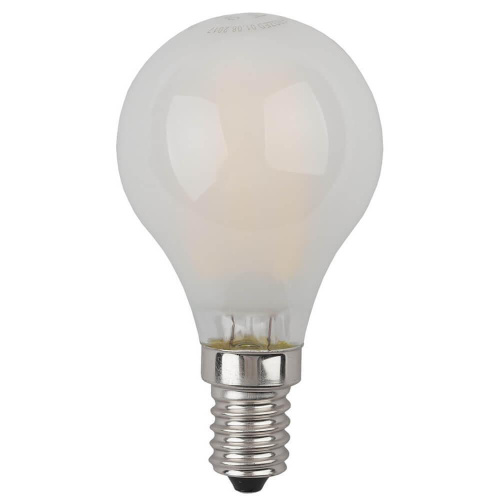 Лампа светодиодная филаментная ЭРА E14 7W 2700K матовая F-LED P45-7W-827-E14 frost Б0027956 Лампа светодиодная филаментная ЭРА E14 7W 2700K матовая F-LED P45-7W-827-E14 frost Б0027956