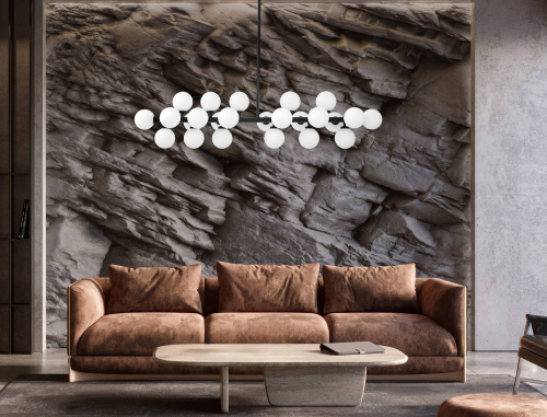 Подвесной светильник Lumina Deco Marsiada LDP 6033-24 BK фото 3