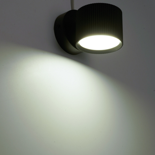 Светильник  настенный Feron HL4580 ARIA 12W, 230V,GX53, черный IP20 фото 8