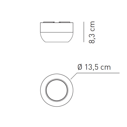 Потолочный светильник PL URBAN M Matt nickel фото 4