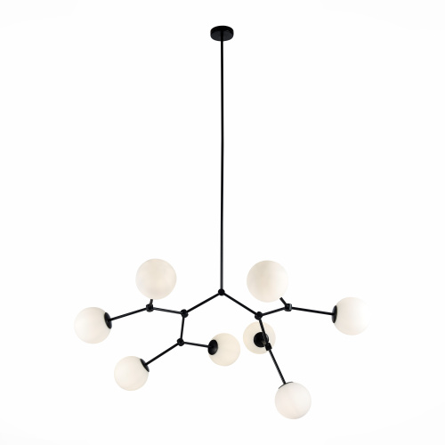 SL1506.403.08 Люстра подвесная ST-Luce Черный/Белый E14 8*40W CHIETI фото 9 SL1506.403.08 Люстра подвесная ST-Luce Черный/Белый E14 8*40W CHIETI фото 9