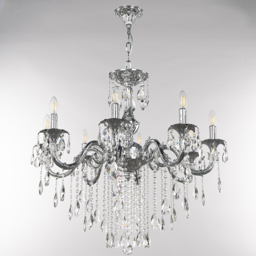 Люстра с хрустальными подвесками AL79101/8/250 B Ni Bohemia Ivele Crystal (Богемия Ивеле Кристалл) фото 10 Люстра с хрустальными подвесками AL79101/8/250 B Ni Bohemia Ivele Crystal (Богемия Ивеле Кристалл) фото 10