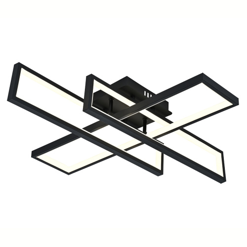 Потолочный светильник 100009/3C LED*137W Black фото 4