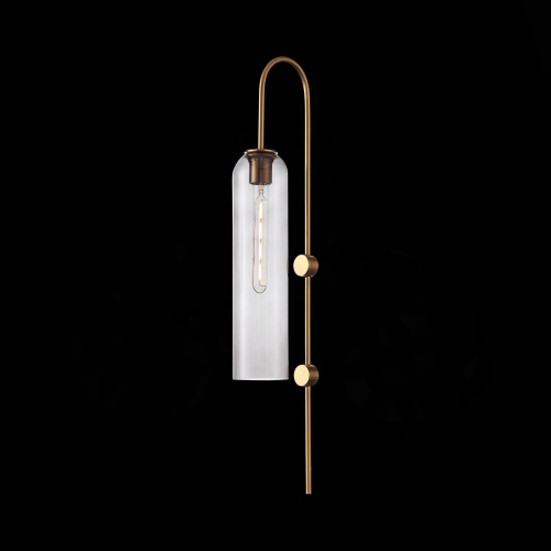 SL1145.341.01 Светильник настенный ST-Luce Латунь/Дымчатый E27 1*60W CALLANA SL1145.341.01 Светильник настенный ST-Luce Латунь/Дымчатый E27 1*60W CALLANA