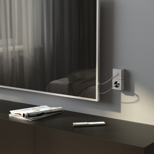 ТВ-розетка оконечная Gallant серебряный W5083006 фото 2 ТВ-розетка оконечная Gallant серебряный W5083006 фото 2