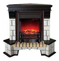 Электрокамин RealFlame Stone Coner AO античный дуб с Fobos s Lux B