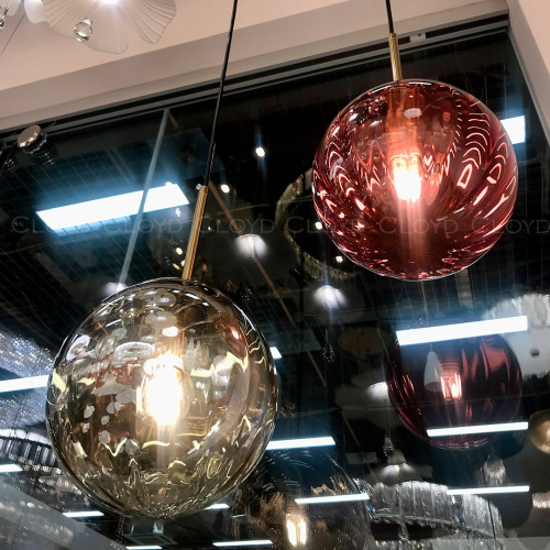 Подвесной светильник Cloyd BRINN-A P1 / Ø20 см - латунь - дымчатый (арт.11424) фото 3 Подвесной светильник Cloyd BRINN-A P1 / Ø20 см - латунь - дымчатый (арт.11424) фото 3