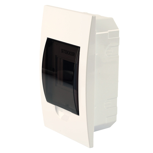 Бокс встраиваемый STEKKER EBX50-4/04-50 4 модуля, пластик, серия ArcaLight